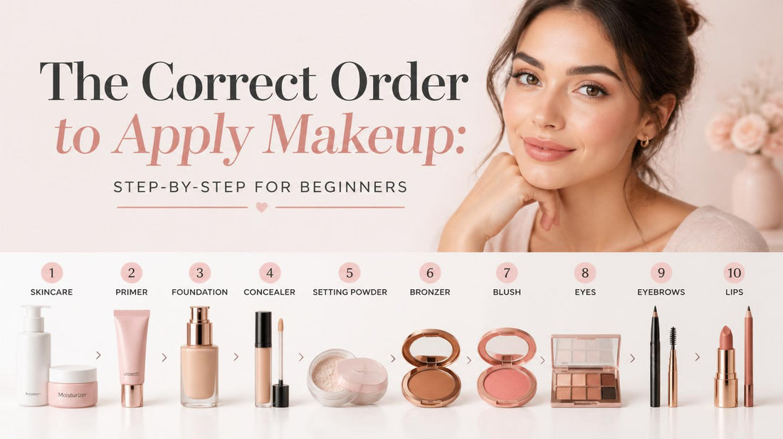 The Correct Order to Apply Makeup: Step-by-Step for Beginners