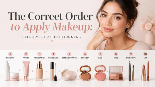 The Correct Order to Apply Makeup: Step-by-Step for Beginners