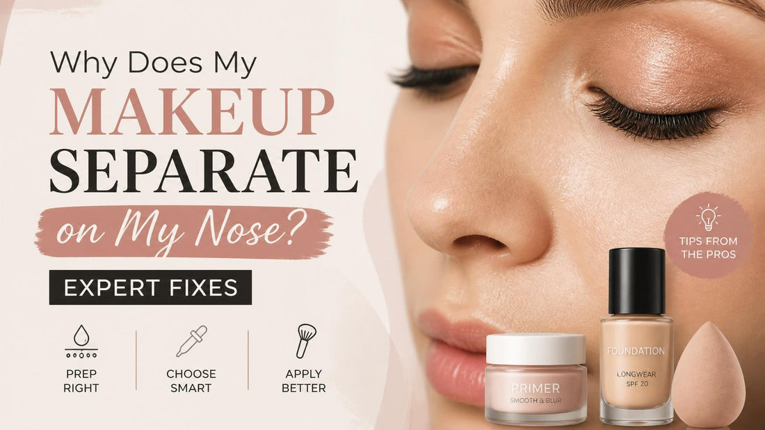 Why Does My Makeup Separate on My Nose? Expert Fixes