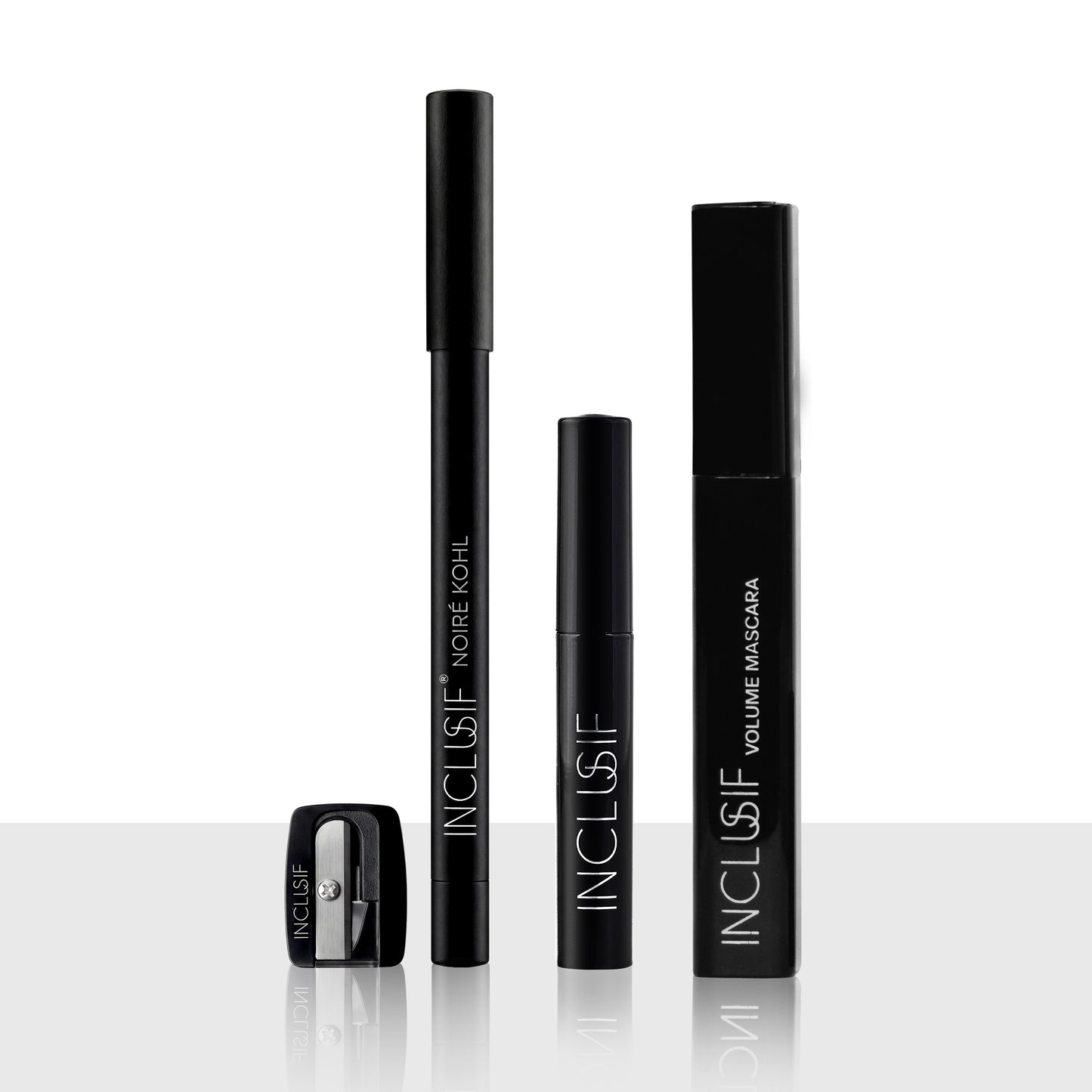 Eye Can Kit | Volume Mascara (6ml) + Eye Brow Shaper (5ml) + Noiré Kohl Kajal